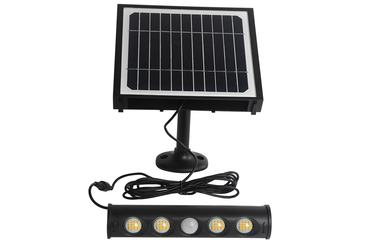 NexSun Corsican | 950 Lumen | Solar-Flutlicht / Wandleuchte