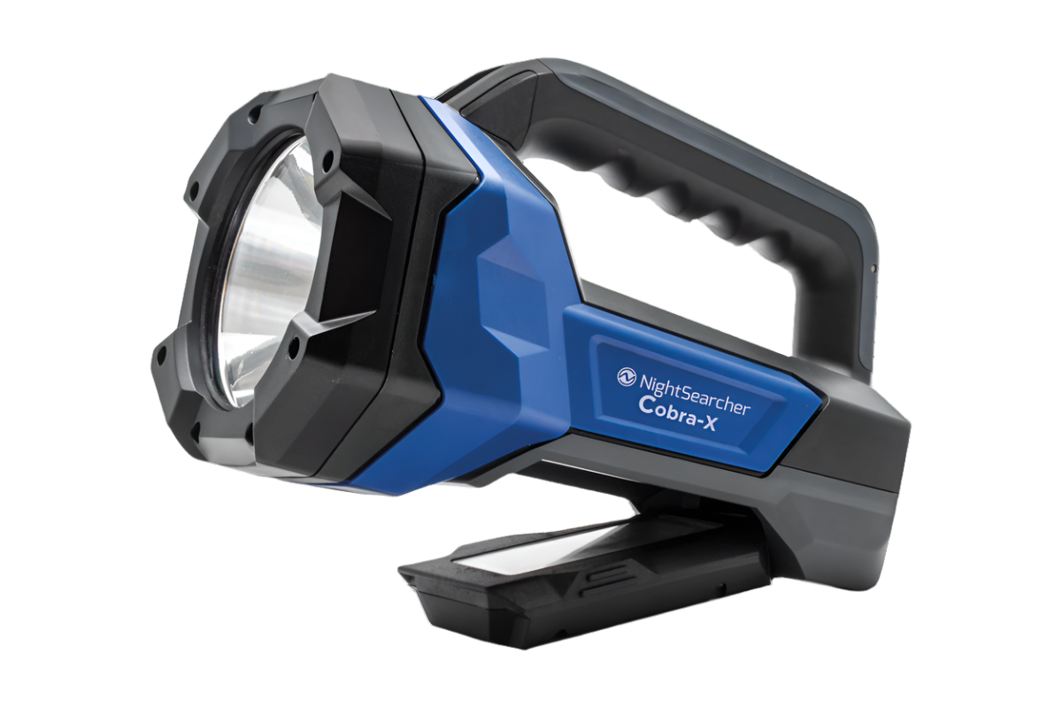 Cobra X | 600/1200 Lumen | Wiederaufladbarer Suchscheinwerfer