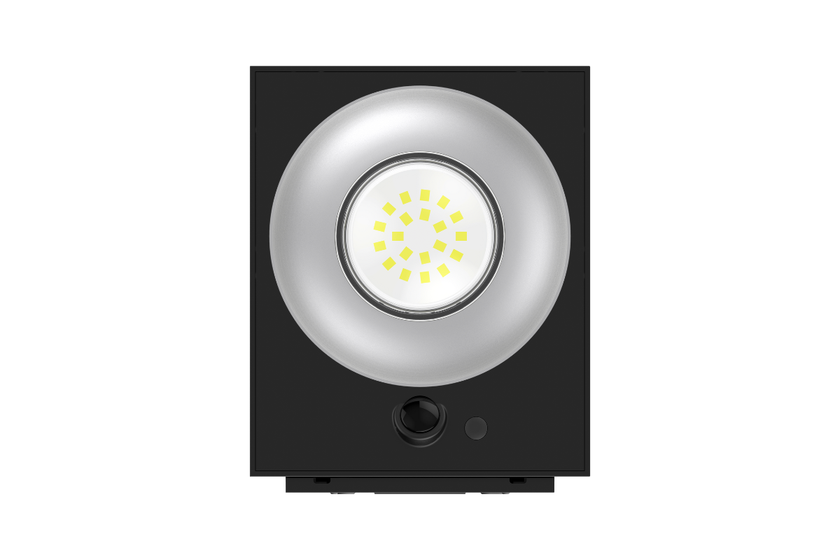 NexSun Ember | 1000 Lumens | Square Modern Solar Wall Light