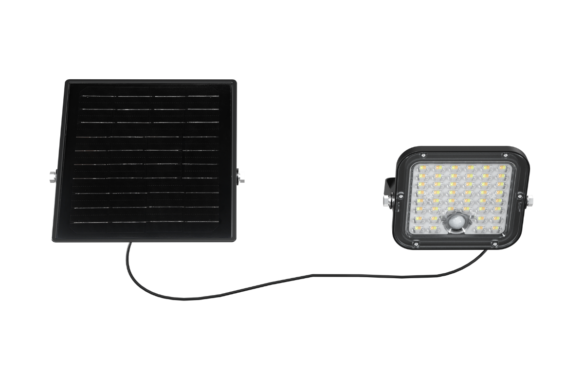 NexSun Cypress | 1500 Lumens | Compact Solar Powered Area Light