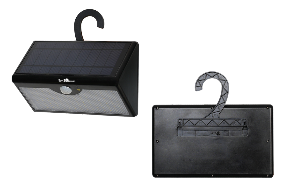 Nexsun 1100RC (Set of 2) | 1100 Lumens | Remote Controlled Solar Floodlight