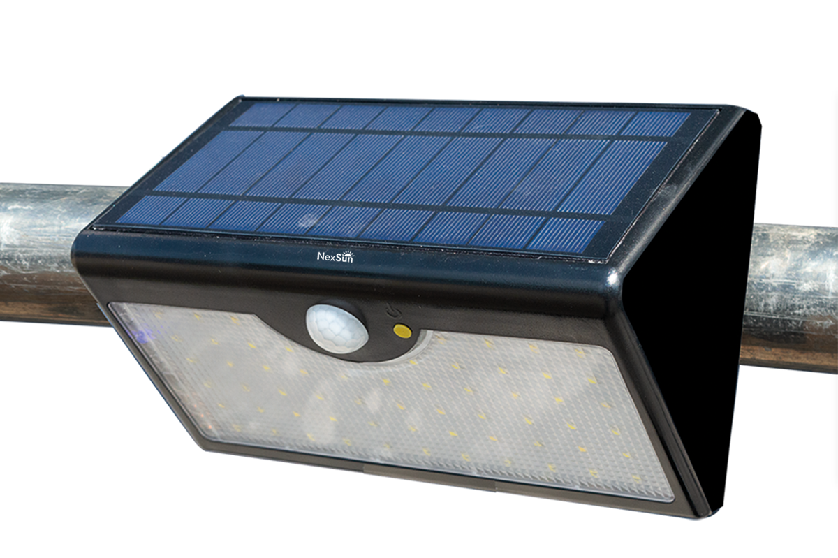 Nexsun 1100RC (Set of 2) | 1100 Lumens | Remote Controlled Solar Floodlight