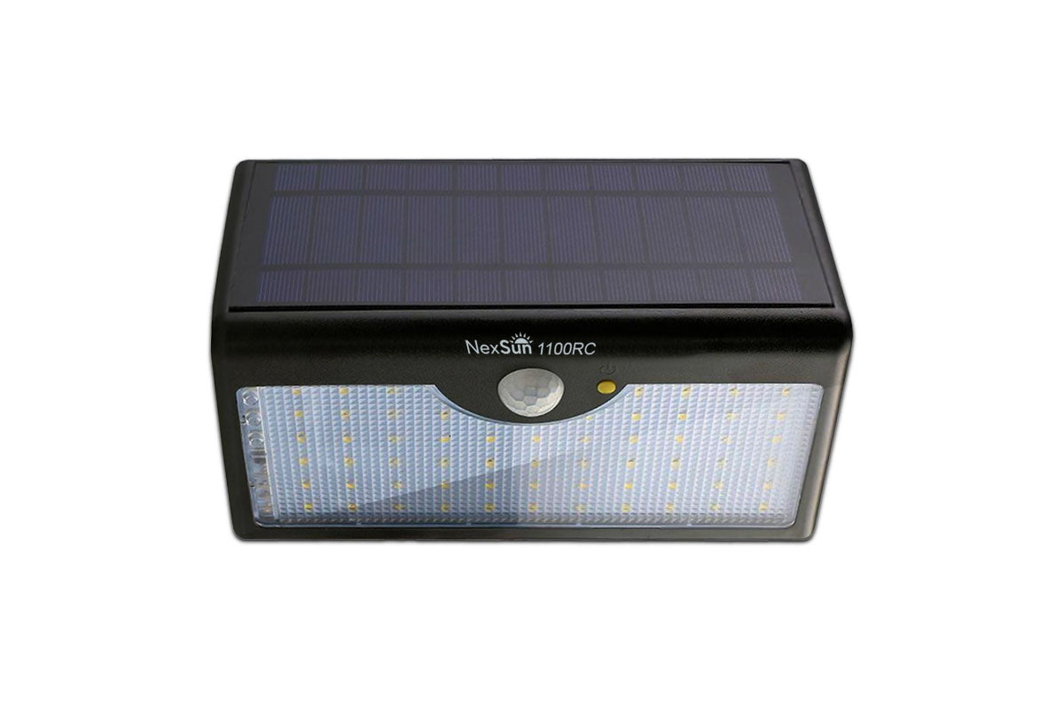 Nexsun 1100RC (Set of 2) | 1100 Lumens | Remote Controlled Solar Floodlight