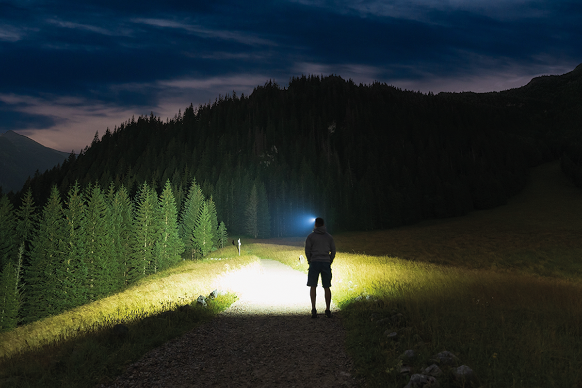 LightWave 1000R | 1000 lumens | Lampe frontale rechargeable