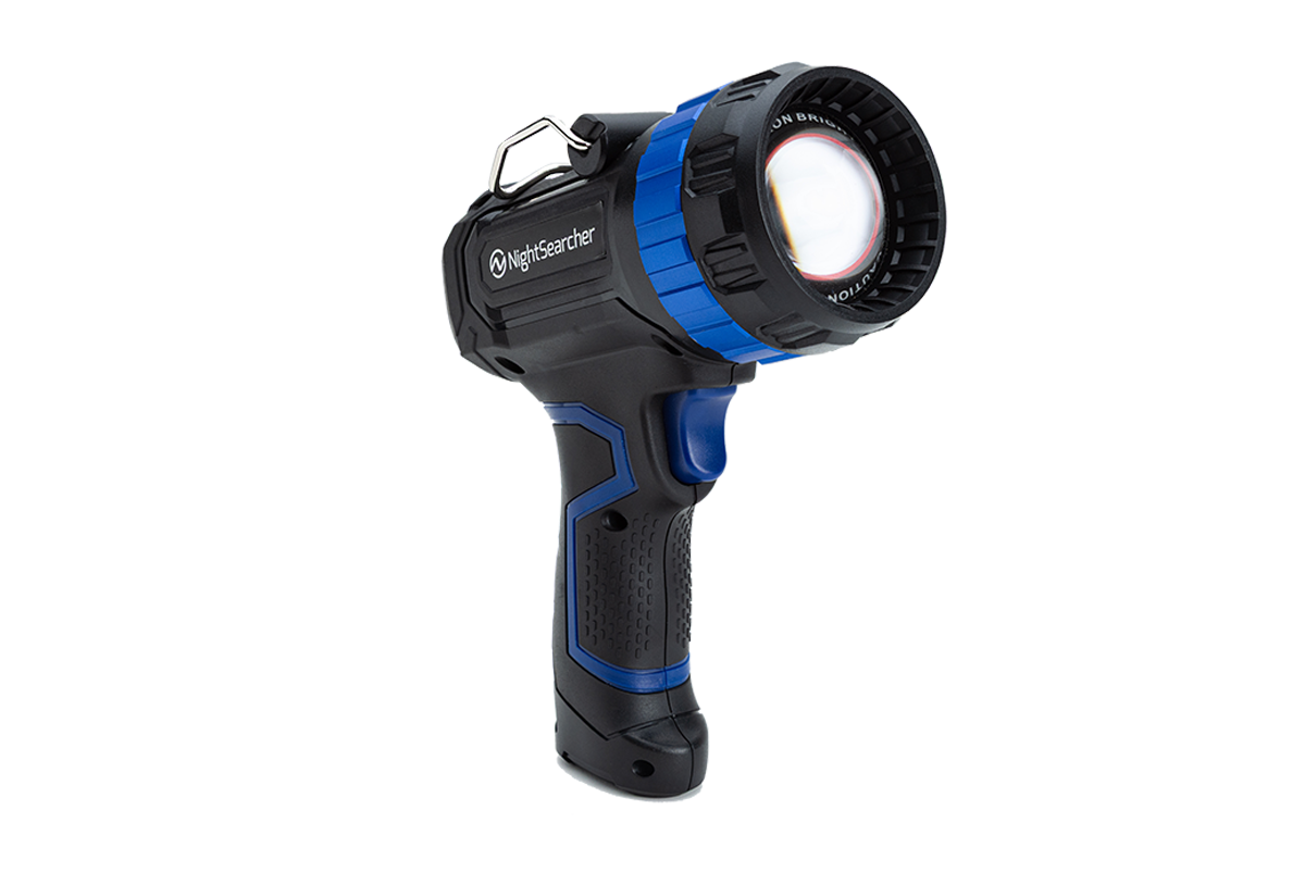 Trigger Pro 1400 | 1400 Lumen | Wiederaufladbarer Suchscheinwerfer