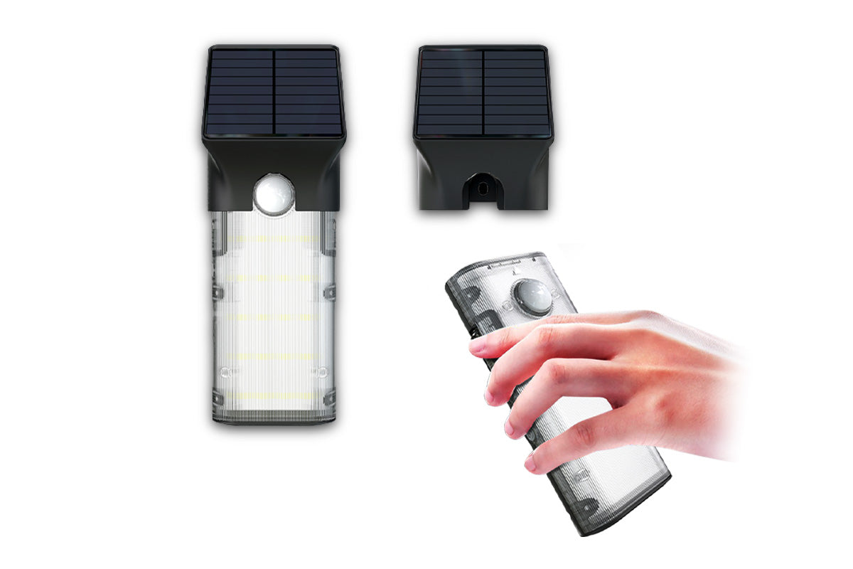 NexSun 2 in 1 | 1000 Lumens | Solar Wall light with Detachable Light