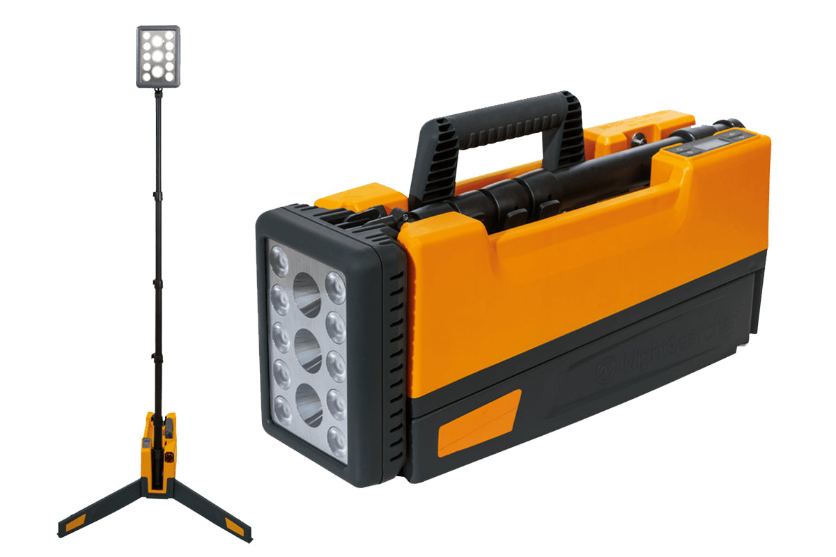 Solaris Pro-X | 16 000 lumens | 36,4 Ah | Autonomie de 48 heures | Lampe de zone rechargeable