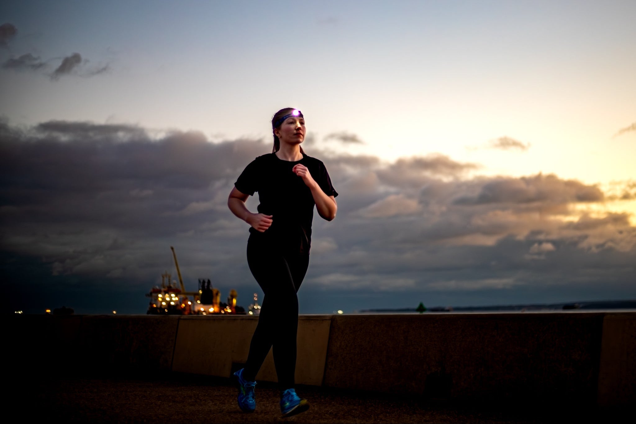 RunSafe | 500 Lumens | Lightweight Rechargeable Head Torch