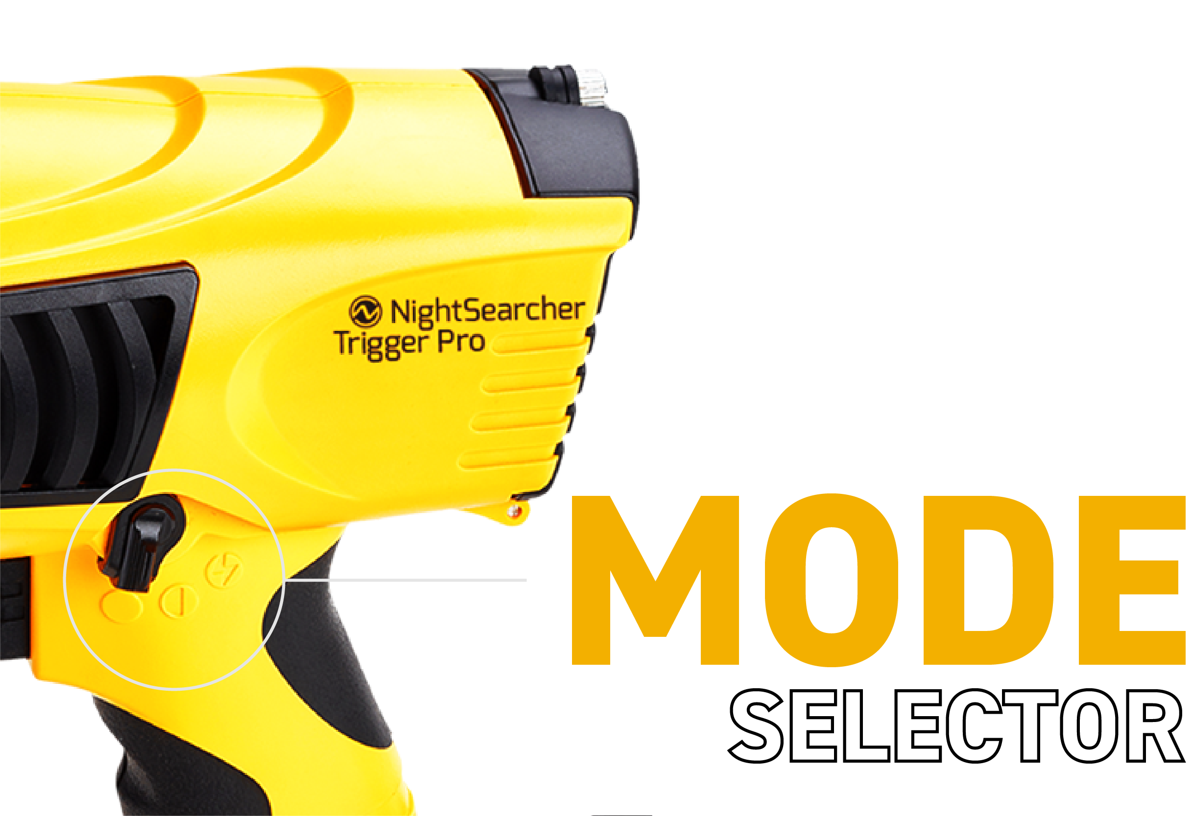 Trigger Pro | 1300 Lumen | Wiederaufladbarer Suchscheinwerfer