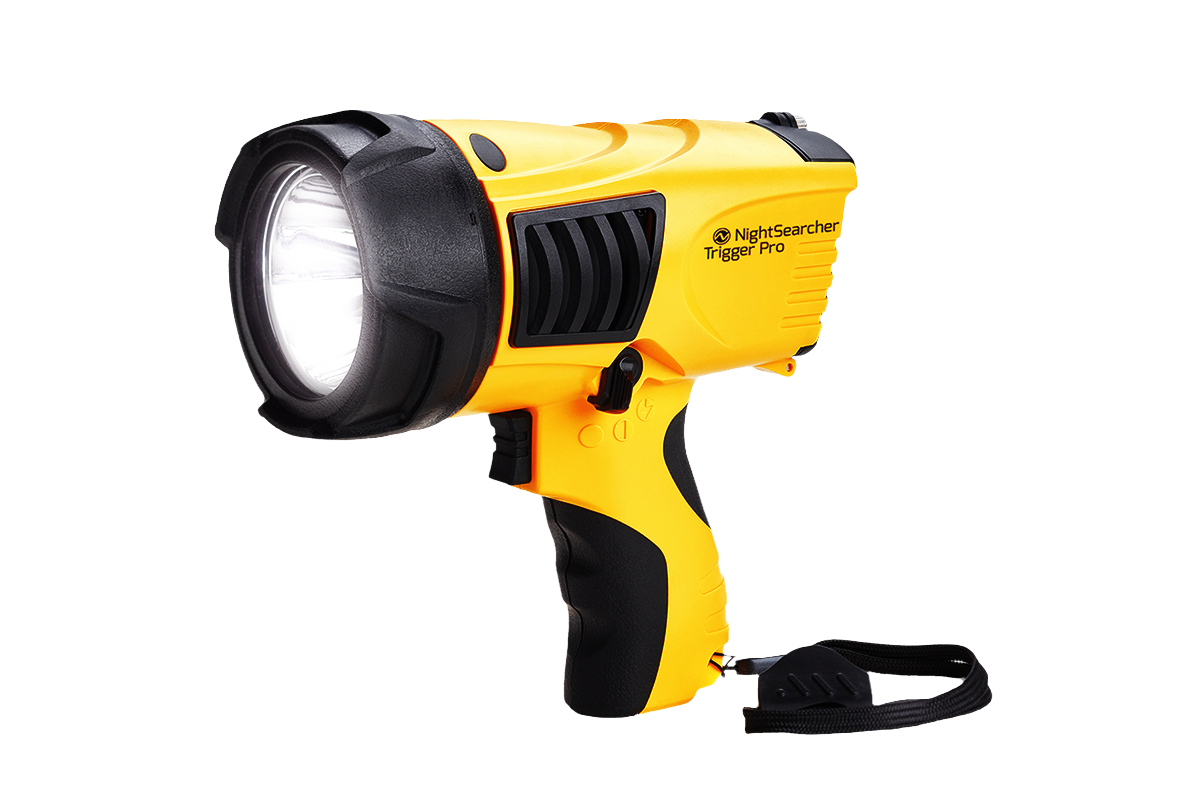 Trigger Pro | 1300 Lumen | Wiederaufladbarer Suchscheinwerfer
