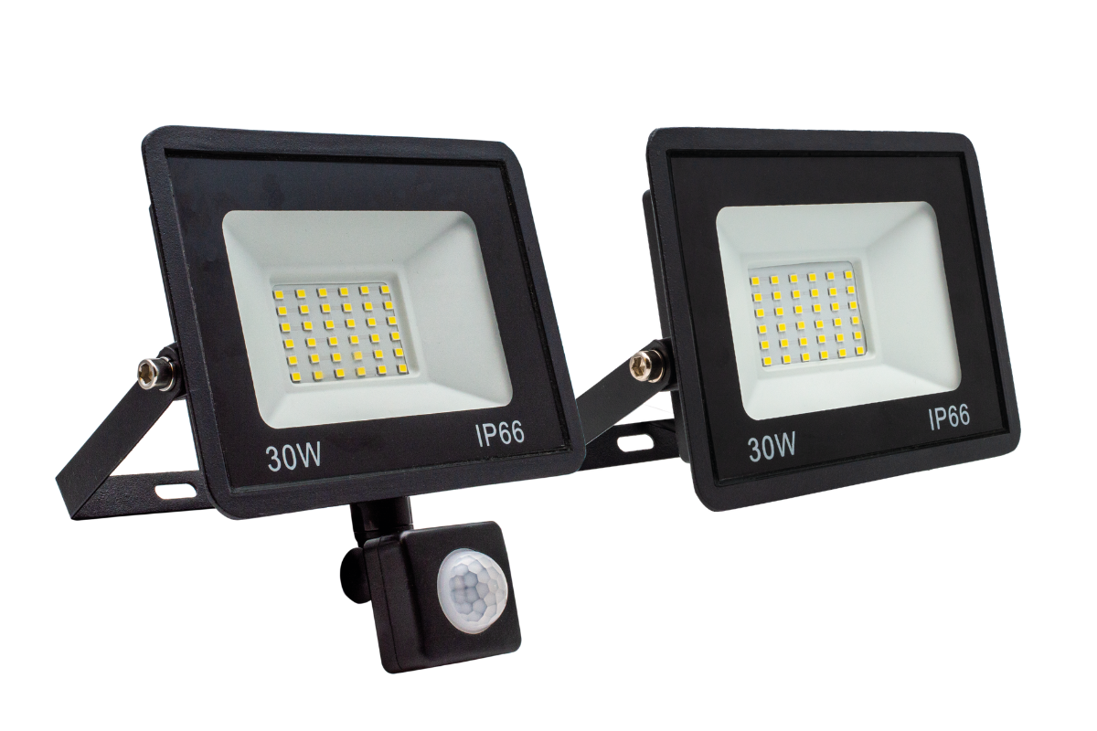 FastStar 2700 & 2700 PIR | 2700 Lumens | Wall Mounted Security Flood Light