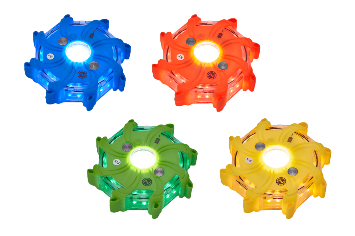 Pulsar Pro | 360º Illumination | Rechargeable Hazard Warning Light (EU)