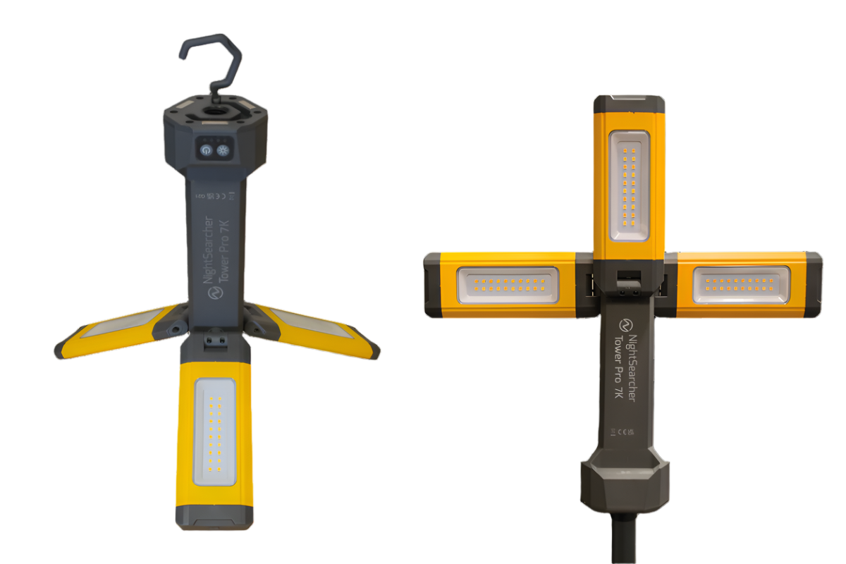 Tower Pro 7K | 7000 Lumens | Rechargeable Work Light