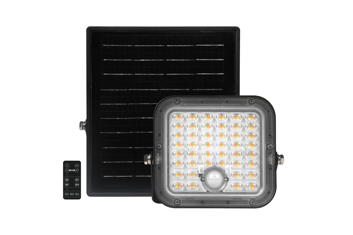 NexSun Cypress | 1500 Lumens | Compact Solar Powered Area Light