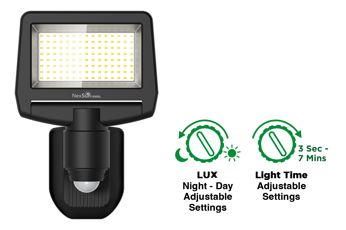 NexSun 1000 SL | Sicherheits- und Flutlicht | 1000 Lumen