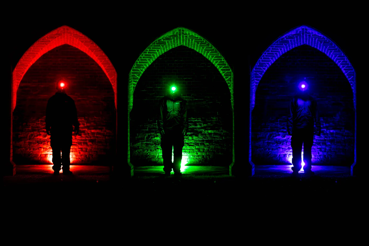 Lightwave 650 RGB | Wiederaufladbare Stirnlampe mit RGB-Modi und Wellensensor