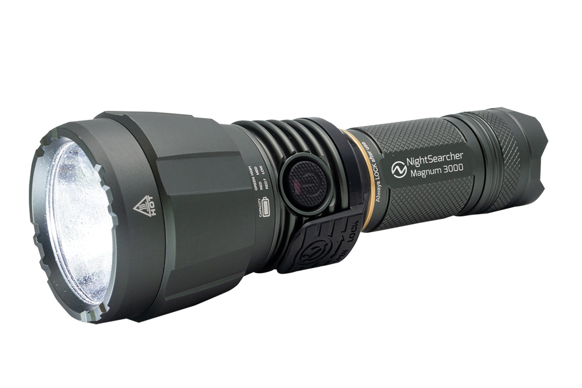 Magnum 3000 | 3000 lumens | Rechargeable