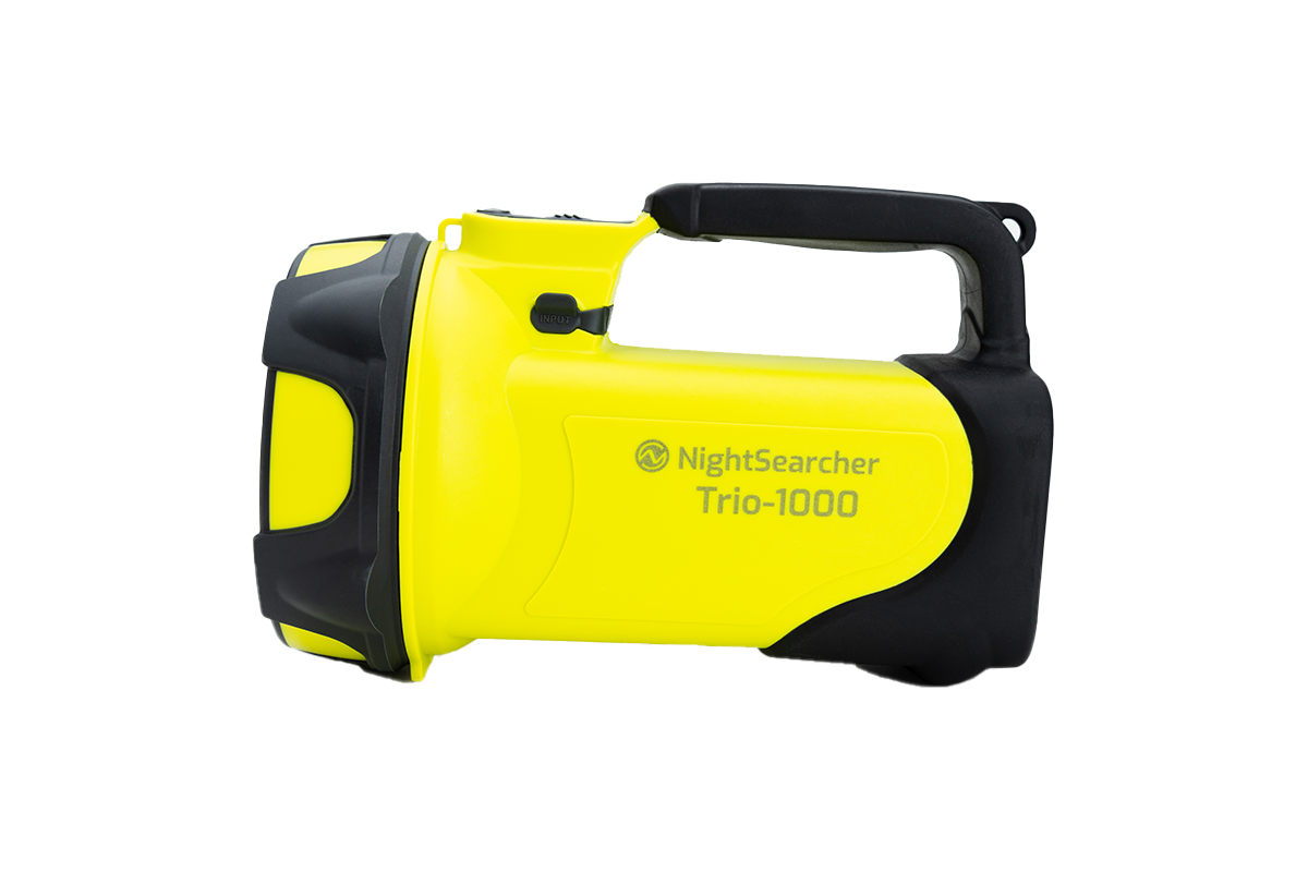 Trio 1000 | 1000 Lumen | Wiederaufladbarer Suchscheinwerfer