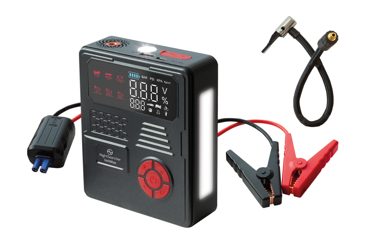 VoltMax | Rechargeable Jump starter / Digital Air compressor / Floodlight & Power Bank