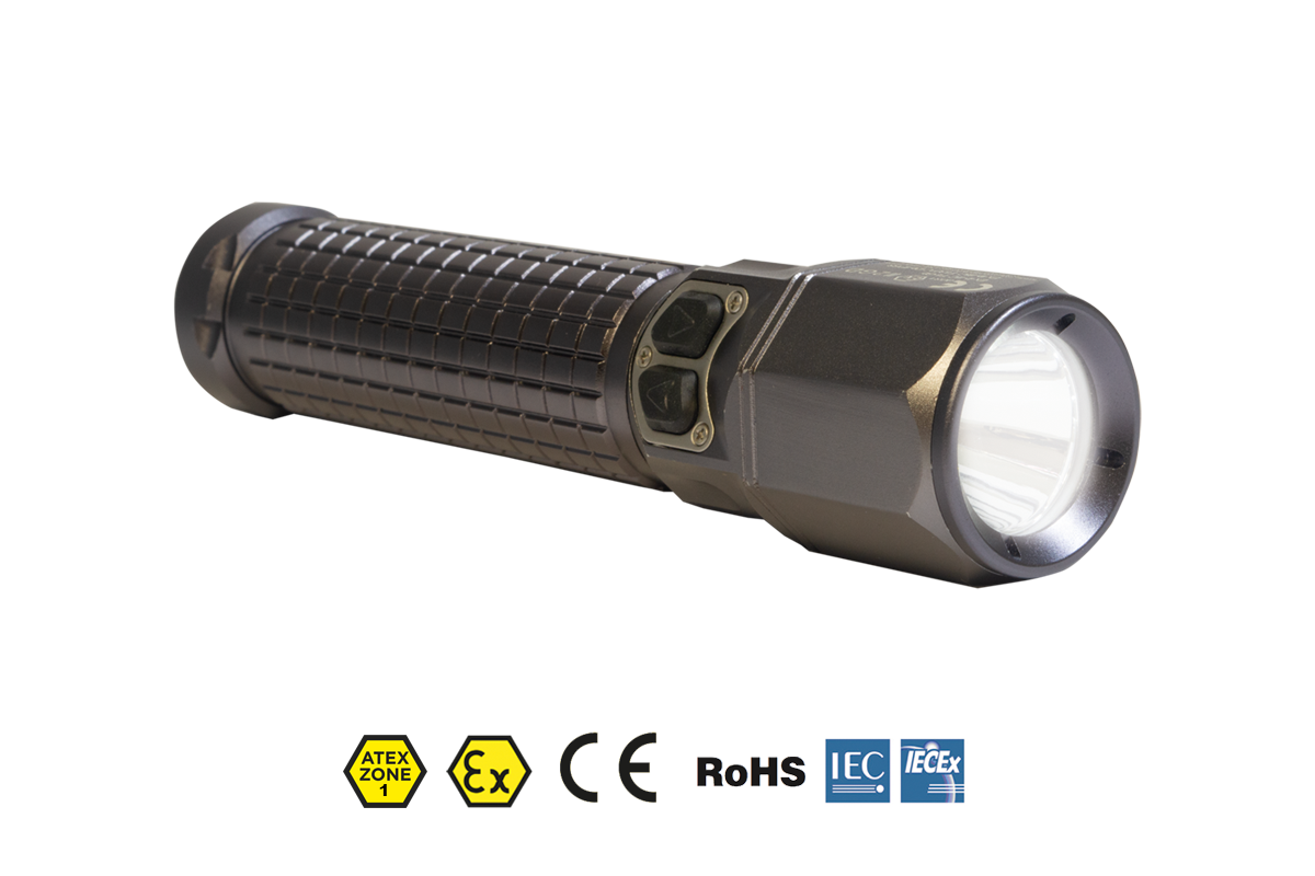 Sigma RFL | 160 Lumens | Zone 1 | Rechargeable ATEX Flashlight