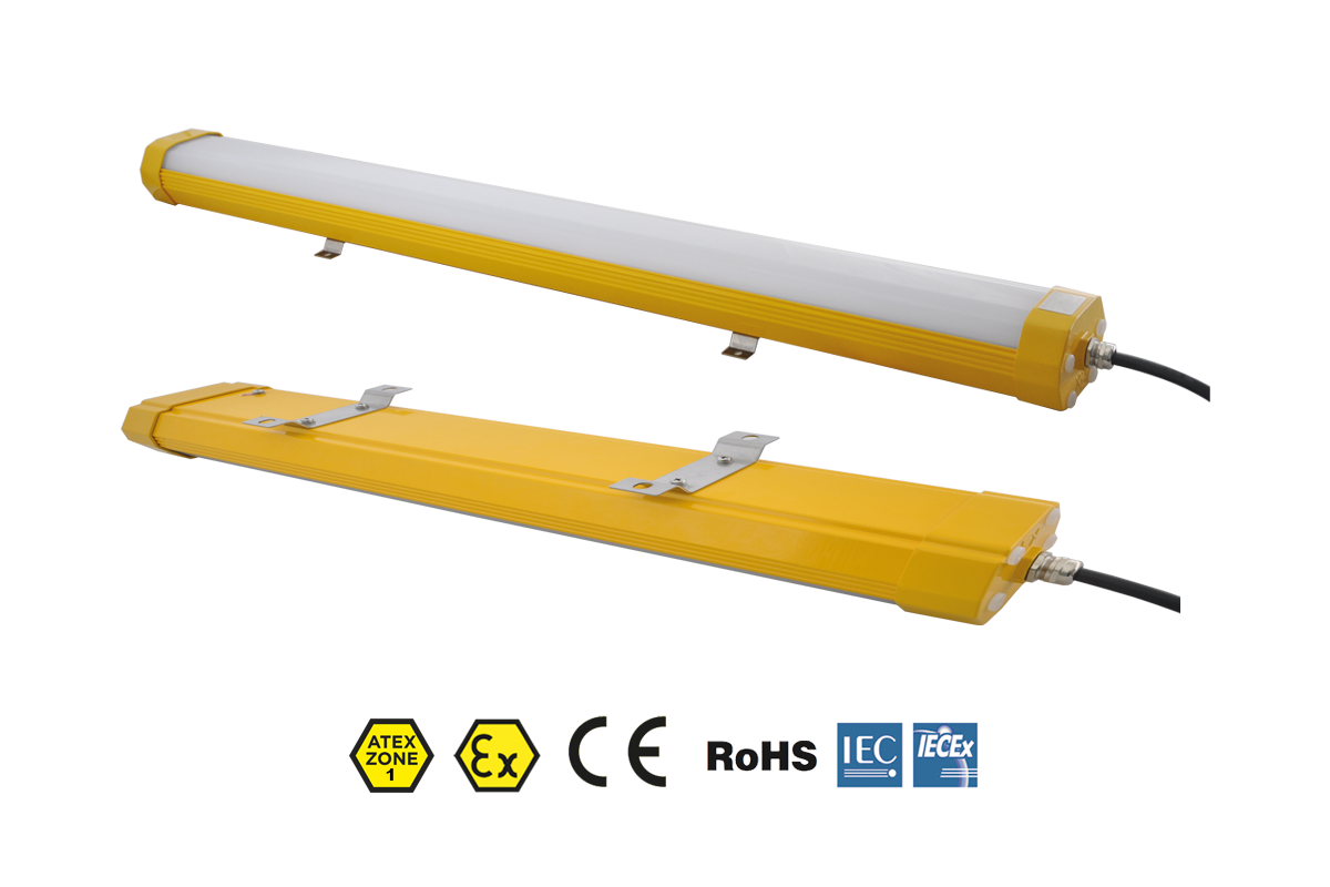 Titan Linear | 7380 Lumen | Zone 1 | ATEX AC Linearlicht