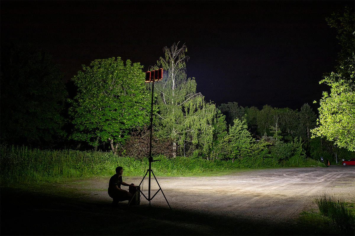 StratoStar | 115000 Lumens | 18Ah | Rechargeable Tower Floodlight