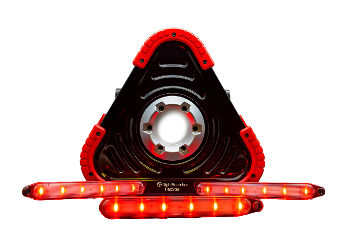 HazStar | Feu de détresse rechargeable | 2000 lumens