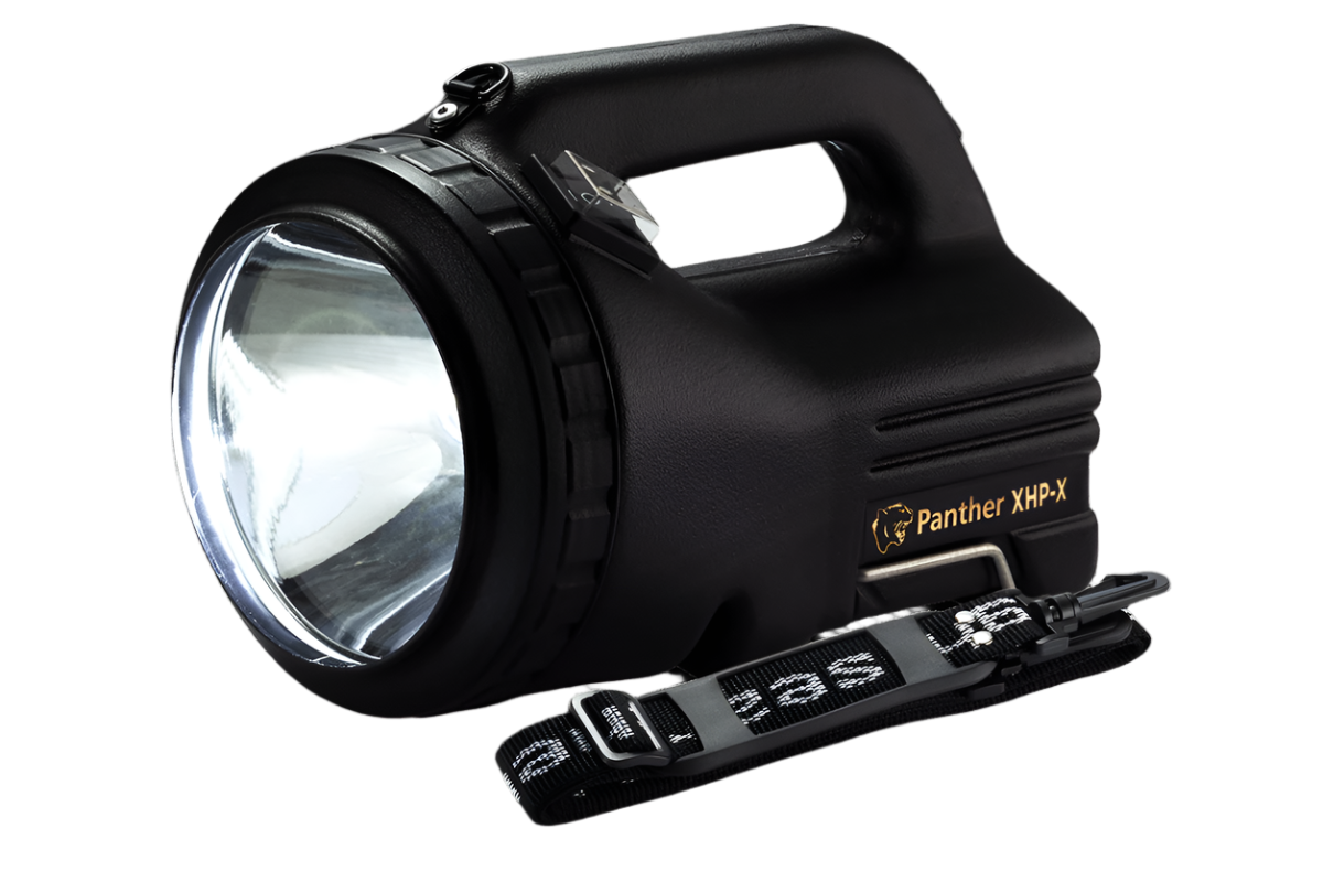 Panther XHP-X | 1800 lumens | Projecteur rechargeable