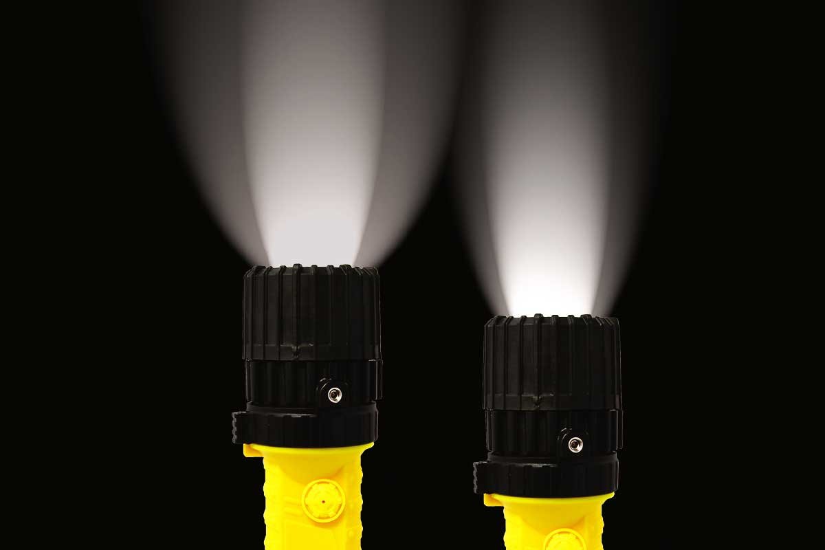 Sigma Zoom | 83-235 Lumen | Zone 0 | ATEX Zoom-Taschenlampe