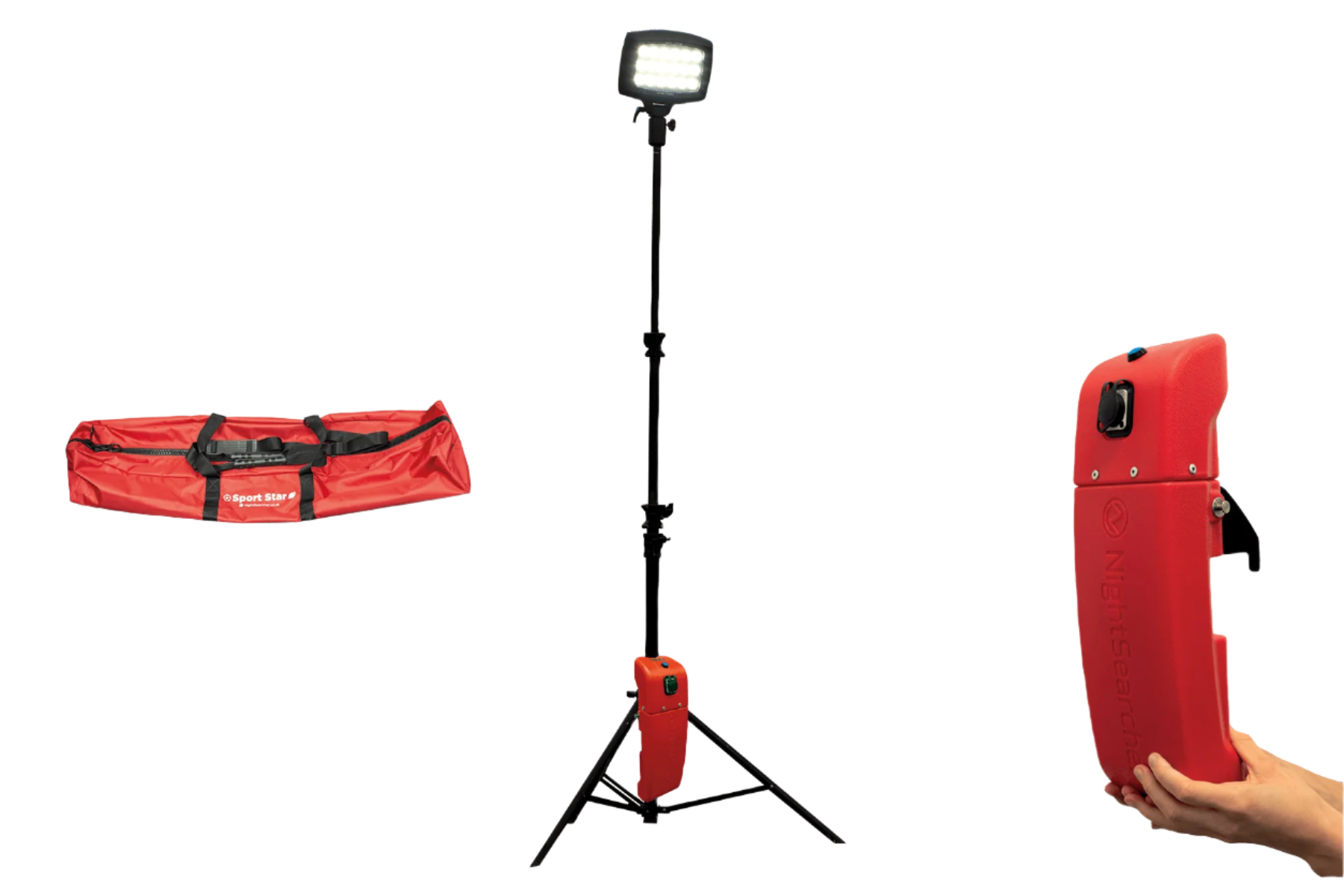 SportStar Kit | 20000 Lumens | Rechargeable Sports Flood Lighting Kit